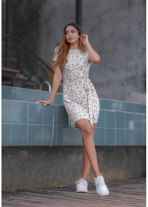 LYRA SIDE TIE  UP DRESS